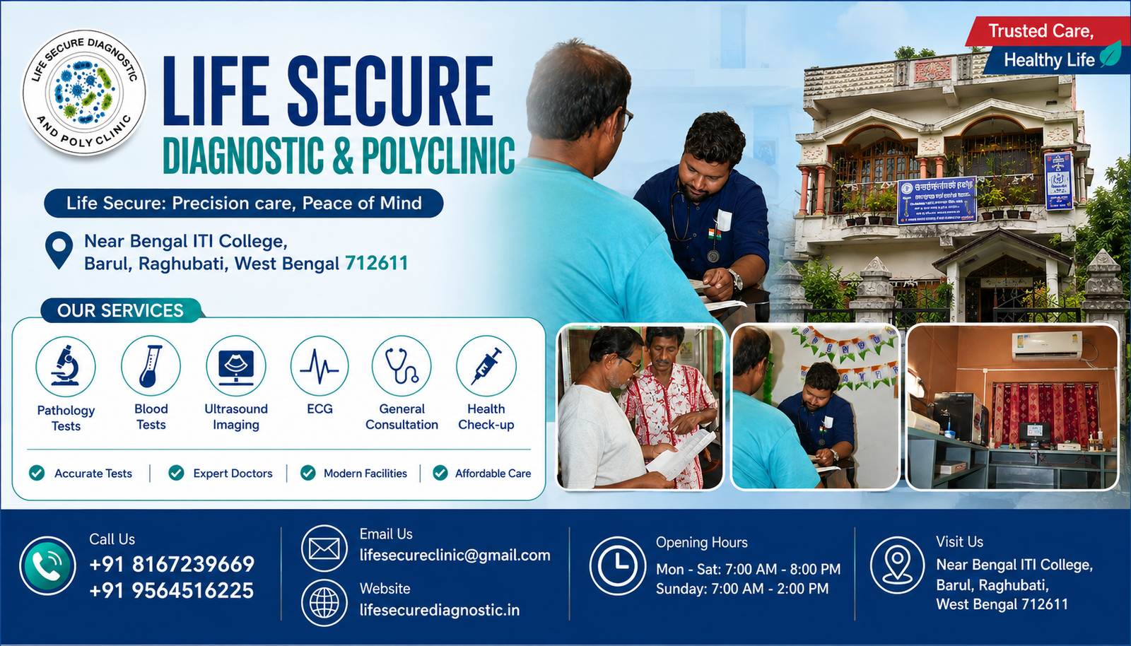 Precision Diagnostics,Peace of Mind — Life Secure Diagnostic